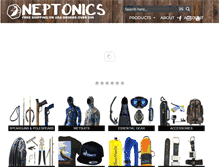 Tablet Screenshot of neptonics.com